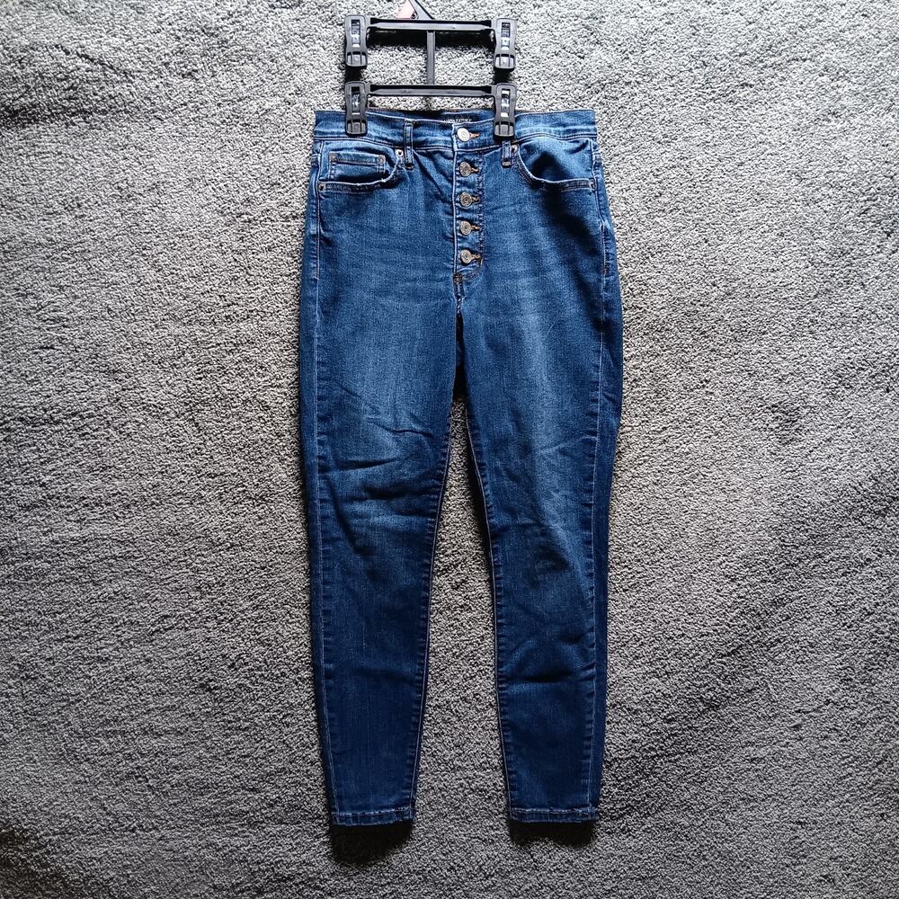 Banana Republic High Rise Slim Jeans Women's 27/4 Button Fly